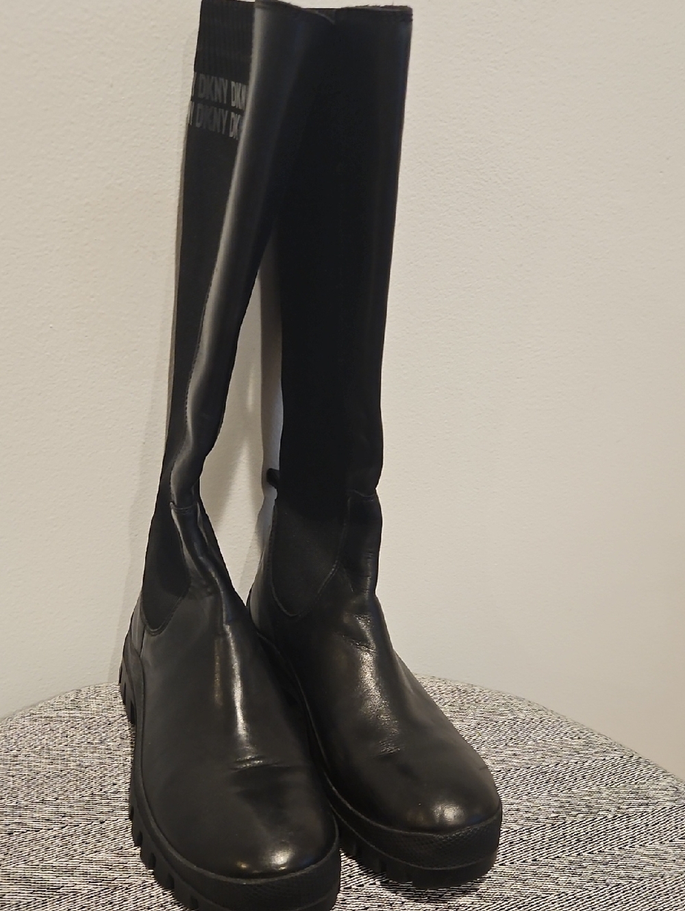 Black Women's  Platform Boots